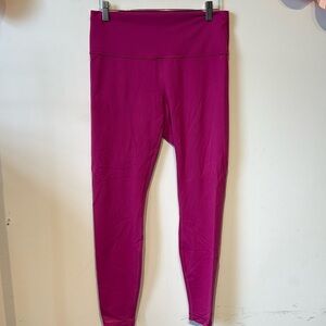 Lululemon align leggings magenta size 12